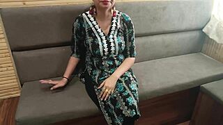 Jija Ji Seduced by Saali's Sexy Curves, Pounding Her Tight Pussy and Big Ass with Hindi Audio