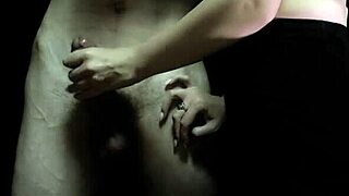 Imagine a sexy milf secretary stroking her boss's huge cock in the office