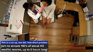 Jackie Banes undergoes a strict physical at Tampa University for entrance