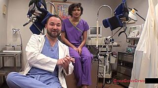 Jackie Banes undergoes a strict physical at Tampa University for entrance