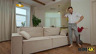 Rim4k Cool Guy Crisis - Stockings Blonde Rimjob Ass Licking Russian Fetish Beautiful Couple Rich Nerd