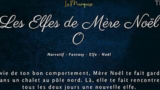 french christmas elves getting naughty with dirty talk 🎄😏