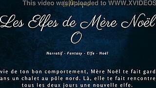 french christmas elves getting naughty with dirty talk 🎄😏