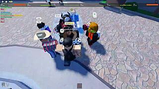 Hey, wanna see some wild sexy Roblox action today?