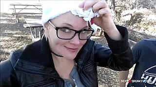 christmas cumshot compilation with shaved pussy facials and swallows