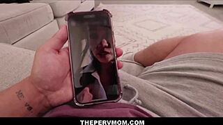 Petite 18+ Asian Stepmom Angelina Moon Craves Joshua Lewis' Huge Cock POV