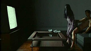 Sadako's sex tape unfolds.