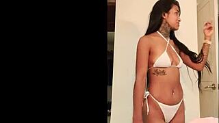 Latina porn casting - skinny latina slut tries anal for the first time colombian