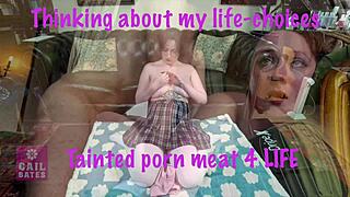 gail bates regretting her life-choices - misogyny kink