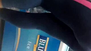 Vid 20160325 194025918 Shows Retro Hidden Candid Ass In Leggings!