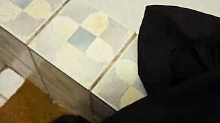 Mom of my best friend caught me with her thong... she swallowed my load!