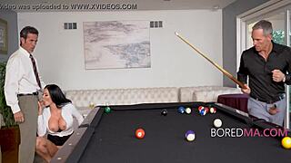 i see two men use this milf like nobodys bussiness