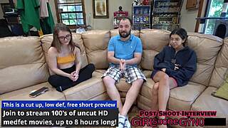 Blonde Mira Monroe's Detailed Gyno Exam