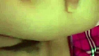 Plump cutie baklava gets her anal pampered by boyfriend in doggy style, bent over with a facial