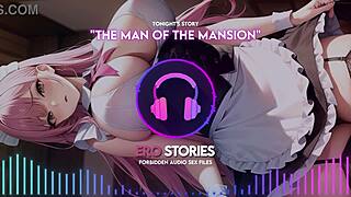Ero stories: the man of the mansion whispers seductive healing in audio ASMR