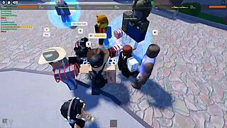 Hey, wanna see some wild sexy Roblox action today?