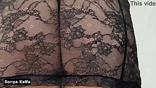 Step sis after shower gets me wild with big round ass. Her curvy brunette body and huge tits are unreal.