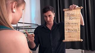 Cute Girlfriend Jia Lissa Rides Huge Cock Blindfolded! Gets Powerful Orgasm With Cum In Mouth!