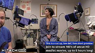 फ्रेशमैन रेबल वायट को डॉक्टर-टैंपा हिटाची से फोर्स्ड ऑर्गेज्म। बैकस्टेज हॉस्पिटल वाइब्स वाइल्ड हो गईं!