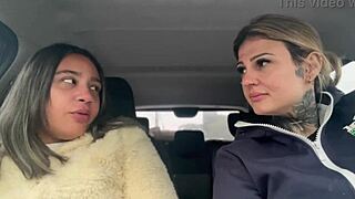 The app driver woman, with big natural tits, picks up a wheelchair user at the station. Unable to pay, she offers oral after peeing.