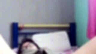 secret masturbation with sister-in-law on video call