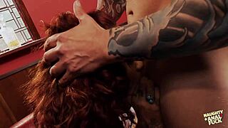 Slutty Bitch Fucked in Cunt and Ass