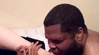 Rocky Tajauta enjoys licking those delicious feet.