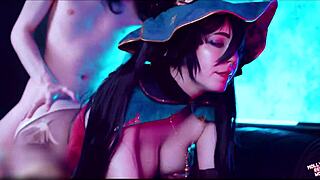 Astrologer Mona pays debts with couple costumes and behind the scenes action