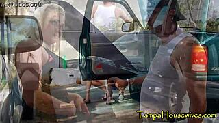 housewife enjoys outdoor roleplay activities