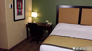 maxine x, the best maid, gets a huge facial from big cock