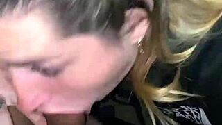 My Friend Came Over And I Gave Him An Intense Blowjob, Deepthroat And Cumshot!