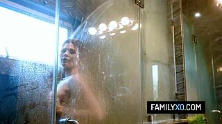 Stepbrother fucks his stepsisters