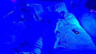 We tried an experiment with ultraviolet light in the bedroom