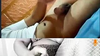 i cum tribute to this hot latina milf with a huge cumshot all over her