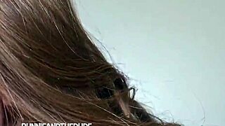 Sniff super hairy armpits and put on red lipstick - bunnieandthedude