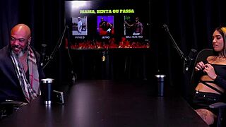 Nick Niquita's Stripper Reveals Breasts On Sheer Red