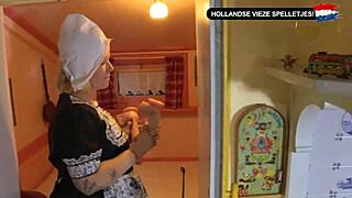 Dutch milf gets nederlandse deepthroat