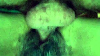 Young man fucks mature woman's pussy in doggystyle pov