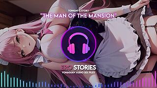 Ero stories: the man of the mansion whispers seductive healing in audio ASMR