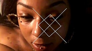 Black Titty Fuck Music Video with Oiled Big Black Cock?