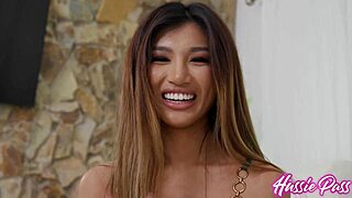 return of the pint-sized asian spinner clara trinity with treyy vunt