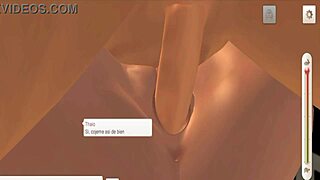 Yareel, the Spanish Thai in 3D game porn, explores Asian adventures