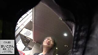 Watch This Japanese Amateur Blowjob And Facial!