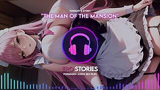 Ero stories: the man of the mansion whispers seductive healing in audio ASMR