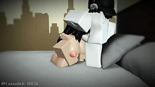 Follower Licks Pussy In Doggystyle Cumshot Session