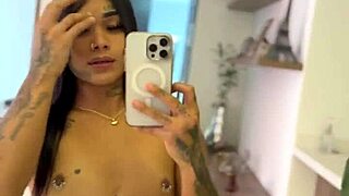 Intense Teasing By Transsexual Crossdresser