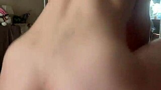 feel the pov of tiny teen whore bouncing ass on dick for camera