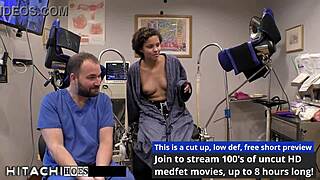 Freshman Rebel Wyatt FORCED to Orgasm by Doctor-Tampa with Hitachi. Backstage hospital vibes get wild!