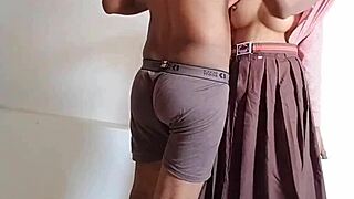 First Time Rough Sex with Virgin Indian School Girlfriend