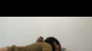 secret masturbation with sister-in-law on video call